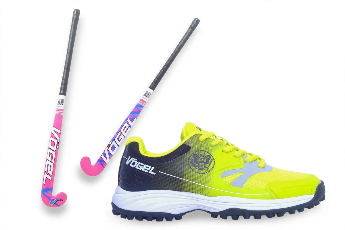 Cyber Zapatilla Vogel Charlotte Adulto Pro Lime + Stick Sheena Purple/Blue
