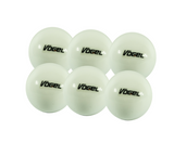 Pack x6 Pelota de Hockey VOGEL  Pogo White