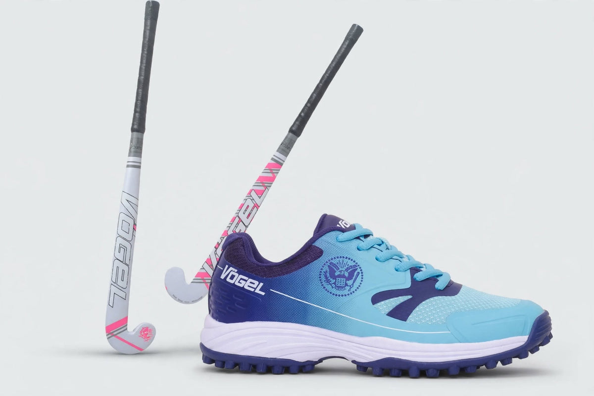 Cyber Zapatilla Vogel Charlotte Adulto Pro Navy + Stick Sheena White/Pink