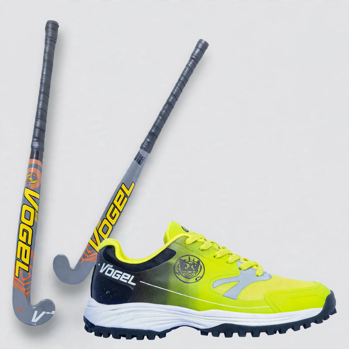 Cyber Zapatilla Vogel Charlotte Jr Lime + Stick Rocket Grey/Yellow