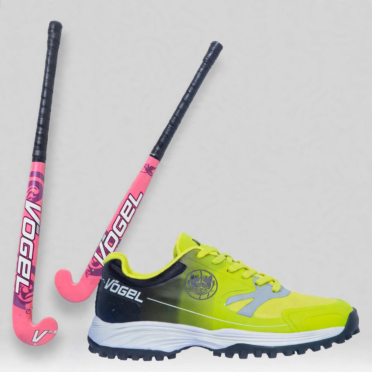 Cyber Zapatilla Vogel Charlotte Jr Lime + Stick Rocket Pink/White